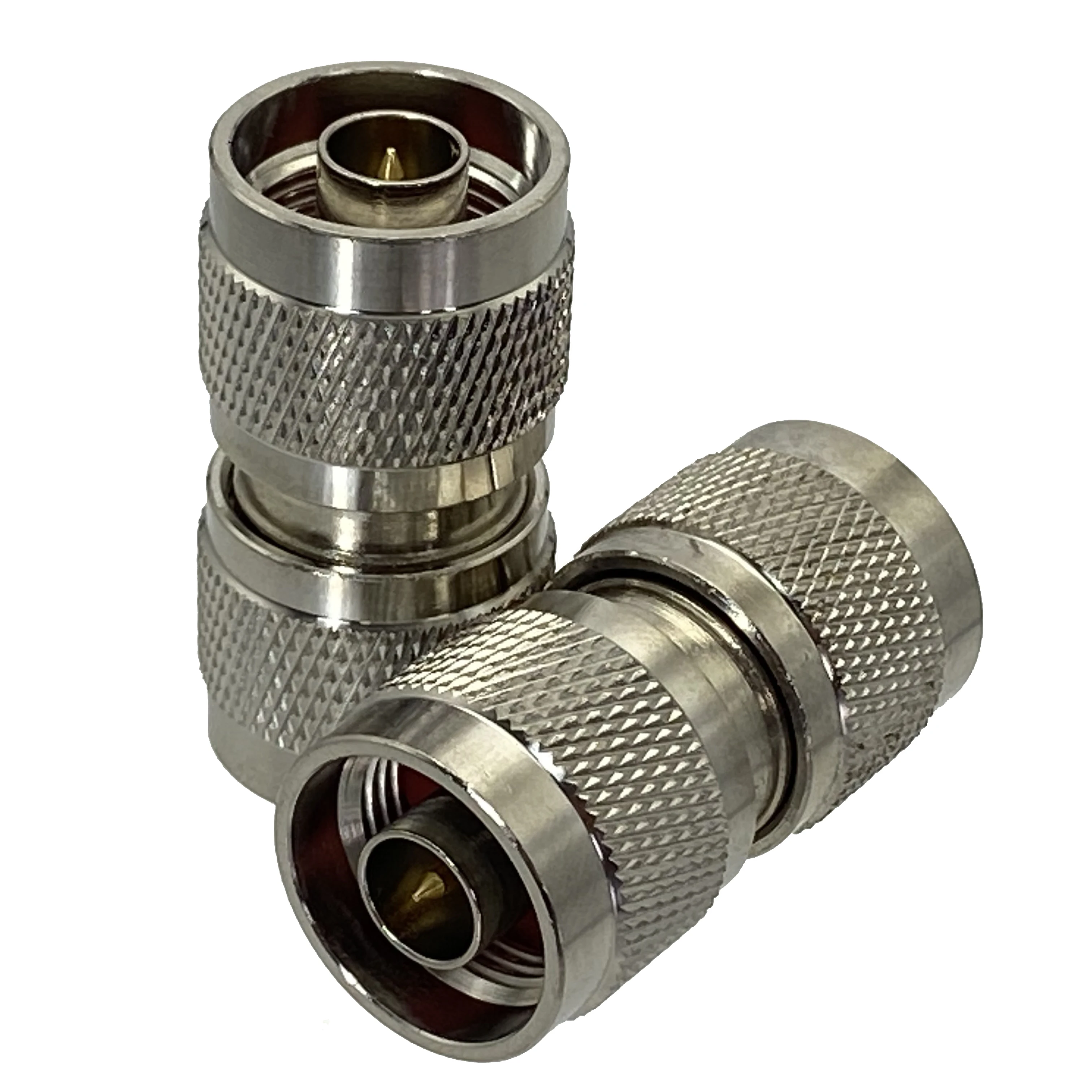 

1 шт. N штекер для N штекер RF, адаптер коаксиальный высококачественный латунный 50 Ом