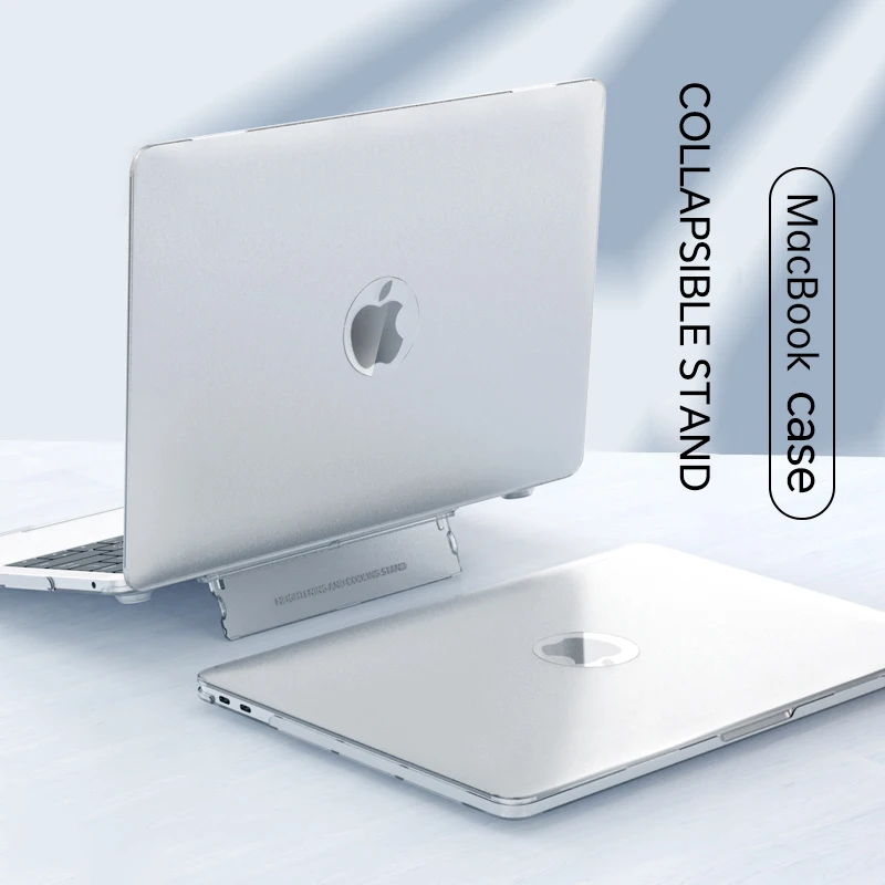 2023 New Macbook Air 13.3 Enclosure M2 Macbook Pro 13 A2337 A2338 A2159 A1932 A2289 A2251 M1 2020 Laptop Case + Stealth Stand