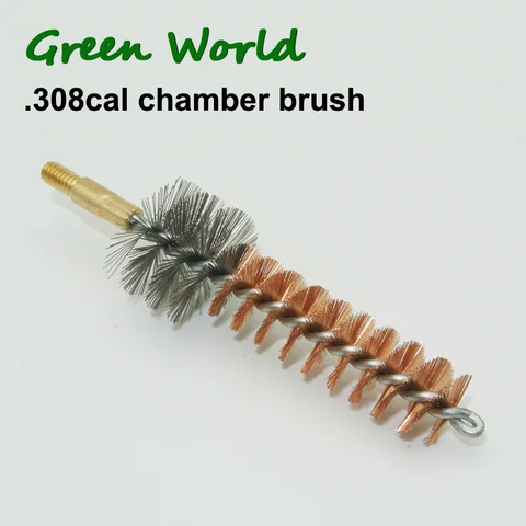 Щетка для камеры Green World .223/.308cal из фосфорной бронзы, щетка для чистки пистолета
