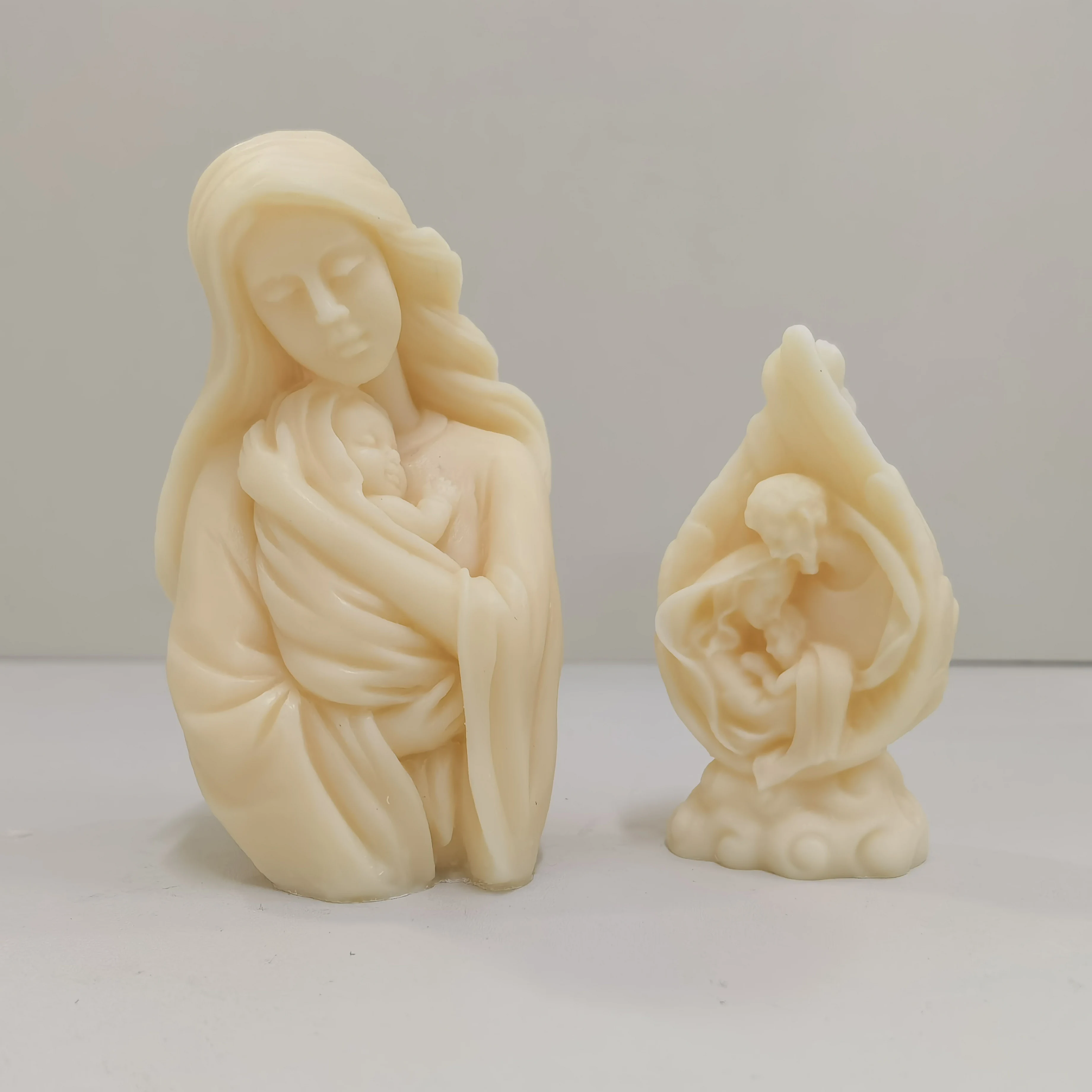 

Easter Jesus Virgin Mary Born Holding Children A Female Deity Can Be Used For Plaster Candles Cement Soap Silicone Molds