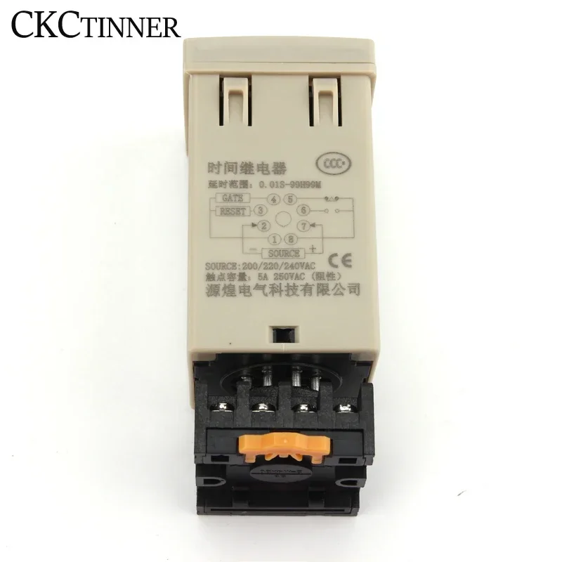 DH48S-2Z цифровой светодиодный Программируемый релейный переключатель времени 0 01