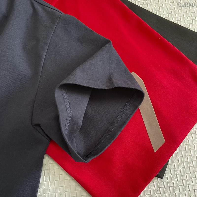 Мужская футболка с коротким рукавом логотип 1:1 из хлопка |