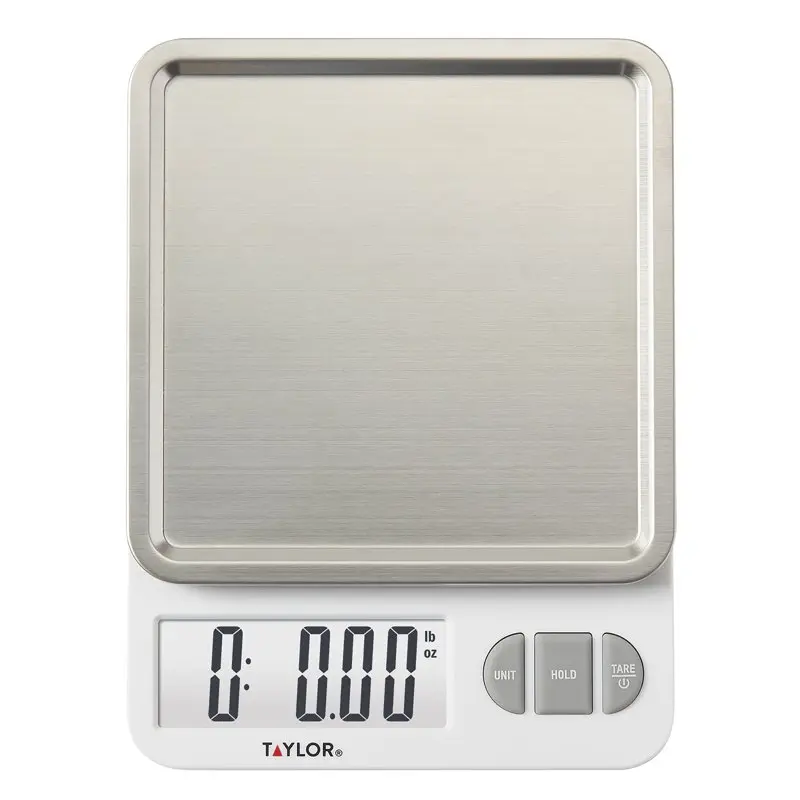 

Digital Kitchen Scale and Food Scale With Removable Stainless Steel Tray - Perfect For Cooking, Baking, Meal Prepping весы 