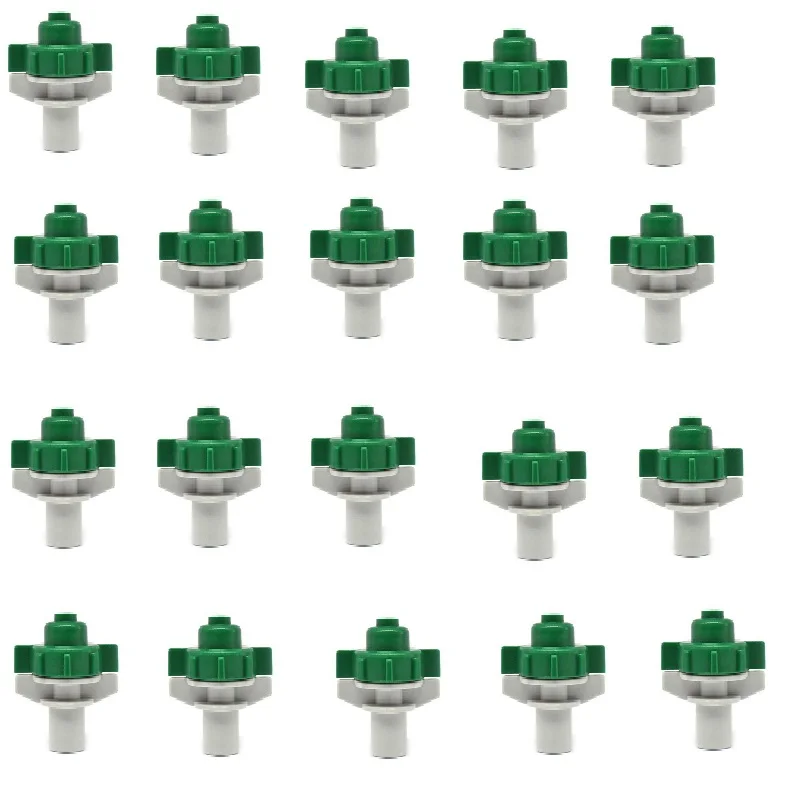 

30x Garden Irrigation Watering Sprinkler Hanging Greenhouse Spraying Dust Removal Humidification Single-Pass Atomizing Connector