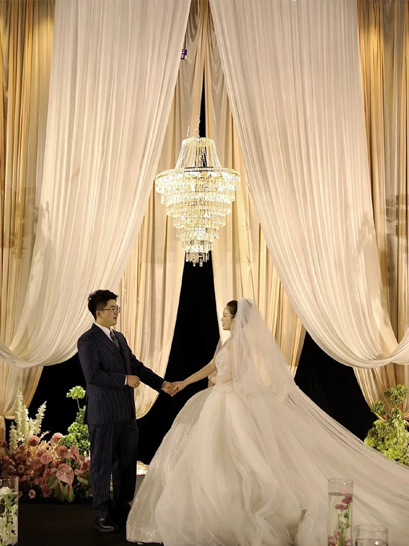 Декоративная органза для свадьбы 5/10 м