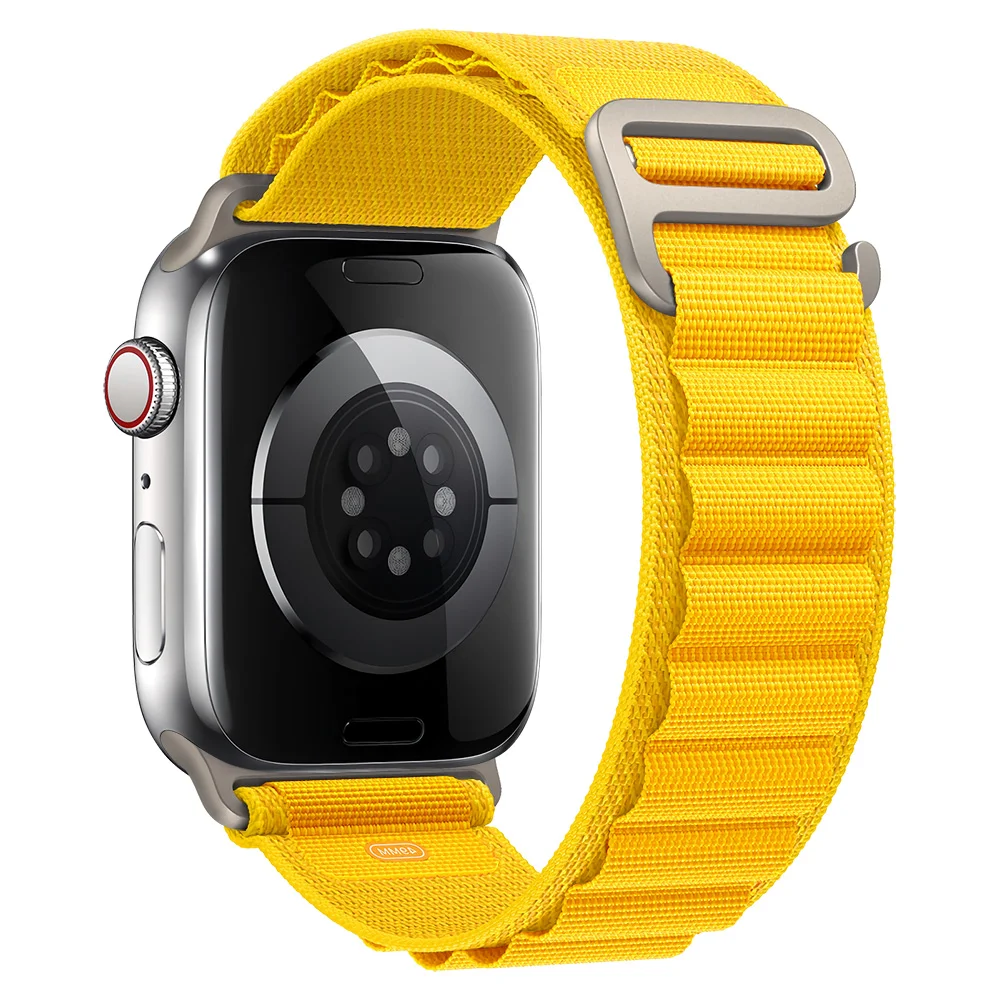 Alpine Loop Strap for Apple Watch Ultra Band 49mm 45mm 41mm 44mm 42mm 38mm Nylon Bracelet For iWatch Series 8 Ultra 7 6 5 4 3 SE