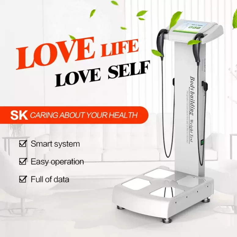 

Skin Diagnosis Gum Use Veticial Health Human Body Elements Analysis Manual Weighing Scales Beauty Care Weight Reduce Bia Analyze