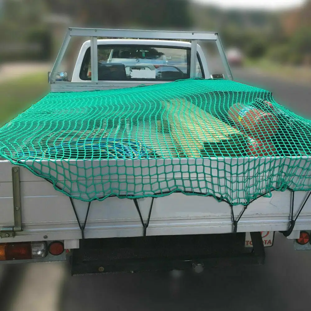 

1 Set Convenient Trailers Net Hollow Design Car Cargo Net with Hook Luggage Extend Mesh Cover Car Cargo Net Protective