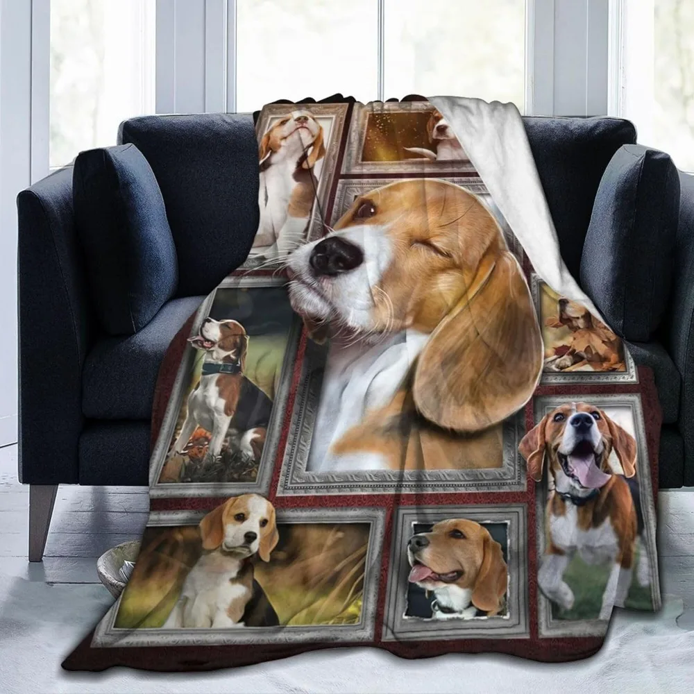 Одеяло Hasdon-Hill Cut с принтом мопса гладкое и мягкое одеяло для мальчиков взрослых