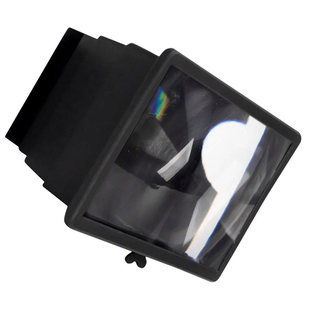 Экранная лупа для фильмов увеличительные очки телефона телескопический черный