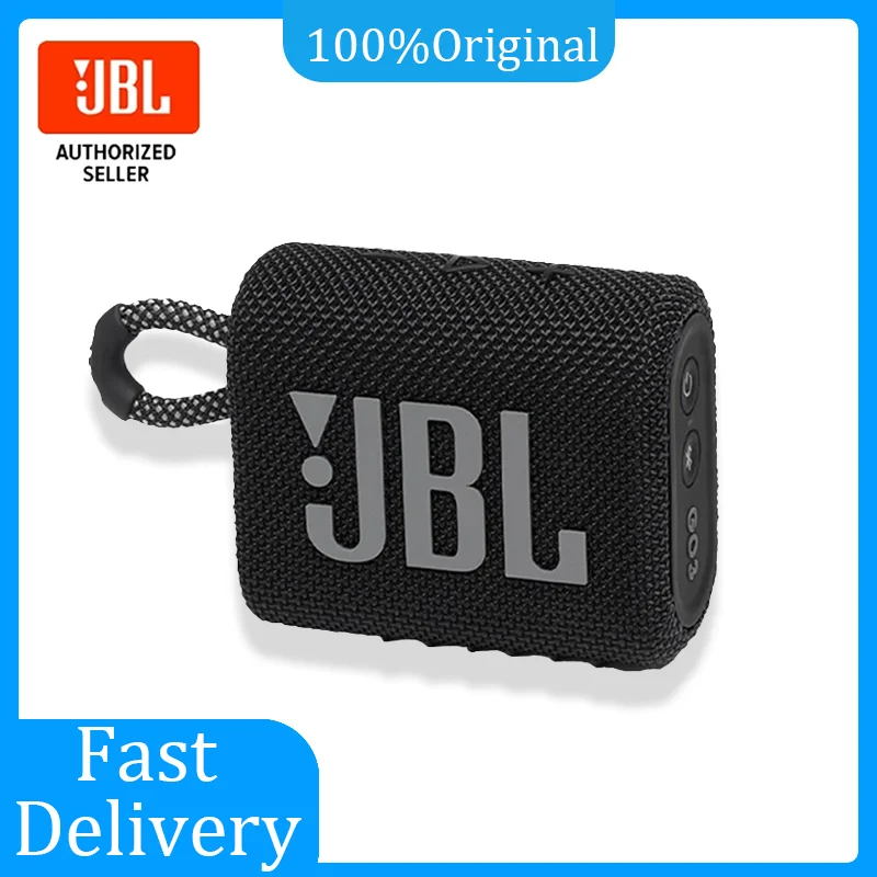 

Original JBL GO 3 GO3 Wireless Bluetooth Speaker Subwoofer Outdoor Speakers IP67 Waterproof Mini Speaker Bass Sound Portable GO