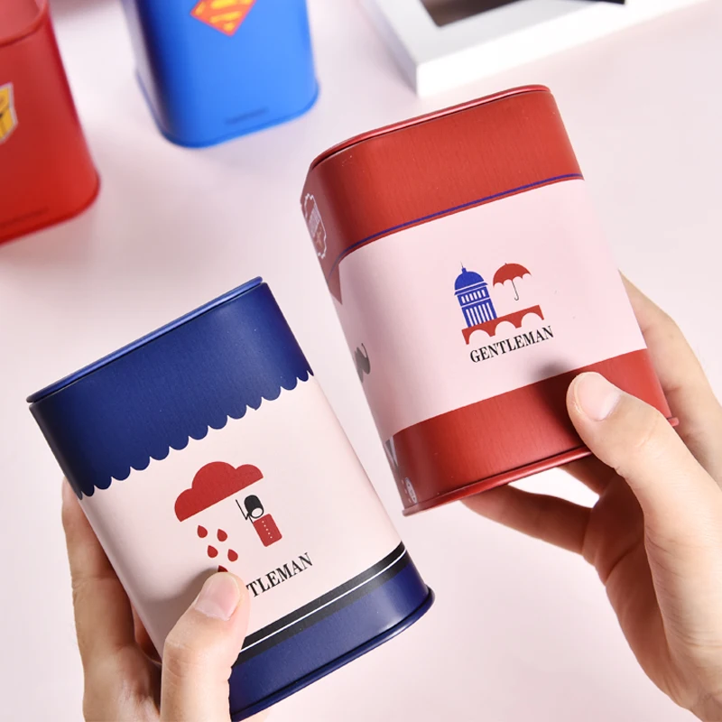 1 шт. Милая копилка металлический персонализированный квадратный журнал серия