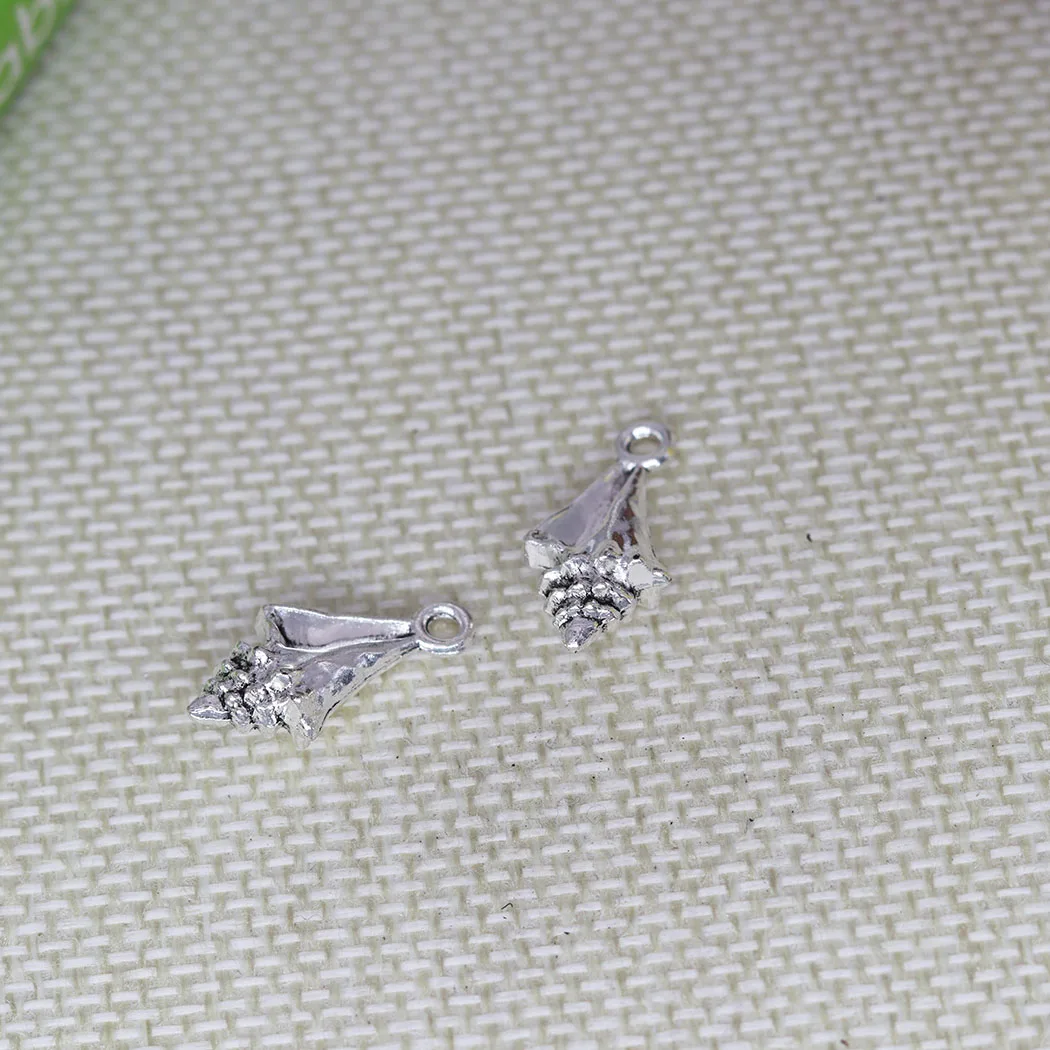 

10 шт./партия, подвески в виде ракушек, 21 х11х6 мм