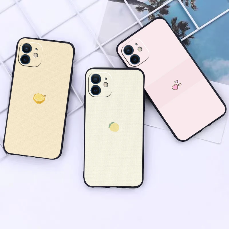 

Funny cartoon pattern phone Case For IPhone 13 12 11 Pro Max Mini SE XR X XS Max 8Plus 7plus 6 6S New Shell phone Case