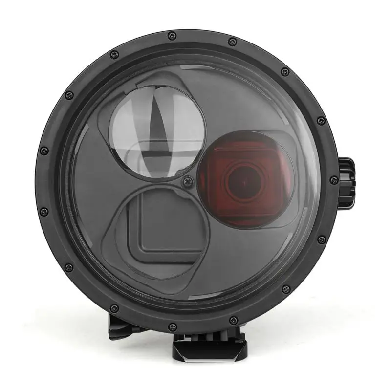 

Practical In Use Diving Dome Port Protection Case Protective Case Diving Waterproof Diving Filter Action Camera Accessories 45m