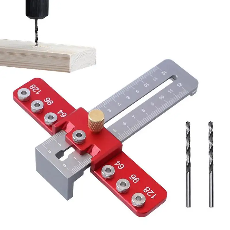 

Cabinet Hardware Jig Drill Guide Cabinet Handle Template Tool Adjustable Drill Guide Template Tool Drawer Pull Jigs Punch