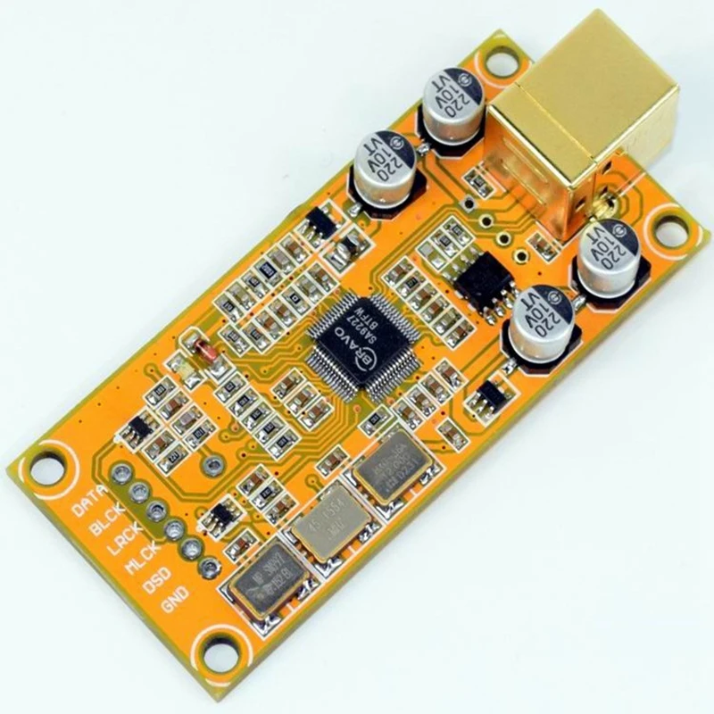 YJ00401 - SA9227 384K 32 бит Поддержка дочерней карты DAC DSD256 выход может выбрать родной или
