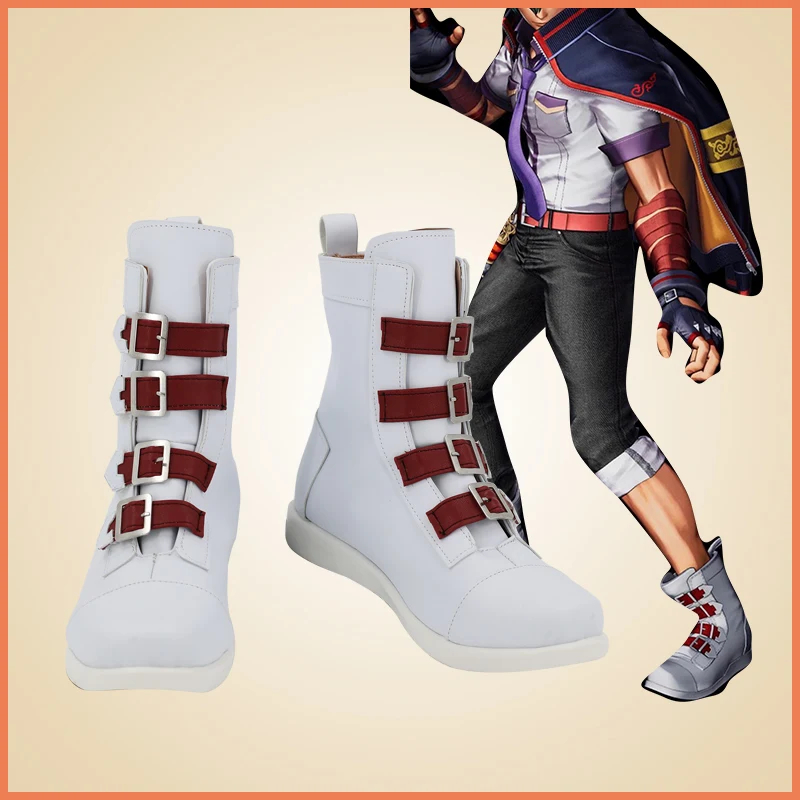 

The king of fighters Cosplay SHUN'EI PU Boots Shoes Halloween Cosplay Prop