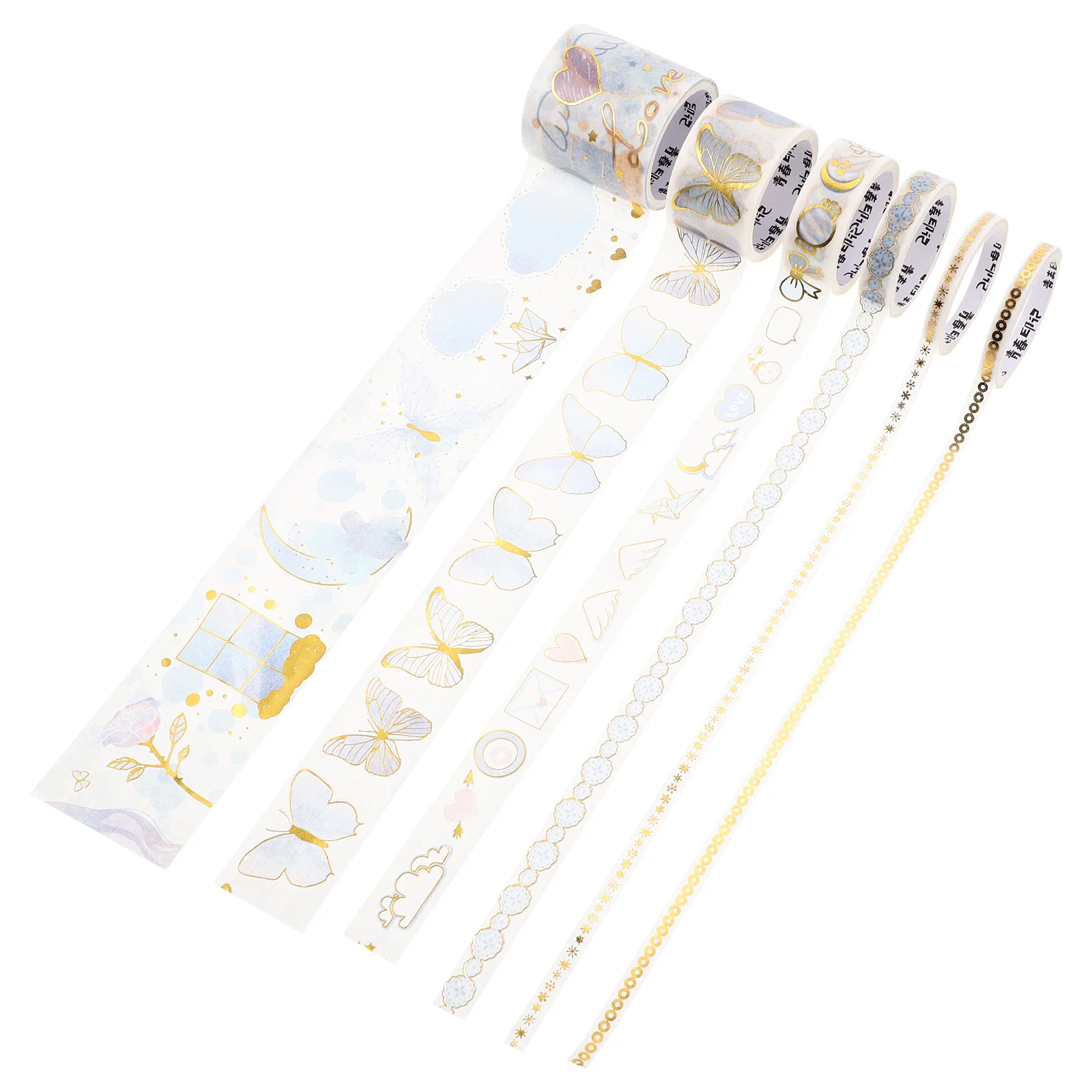 

Tape Washi Masking Paper Decorative Craft Gift Assortment Scrapbooking Floral Tap Wrapping Wide Diy Japanese Gilding Stickers