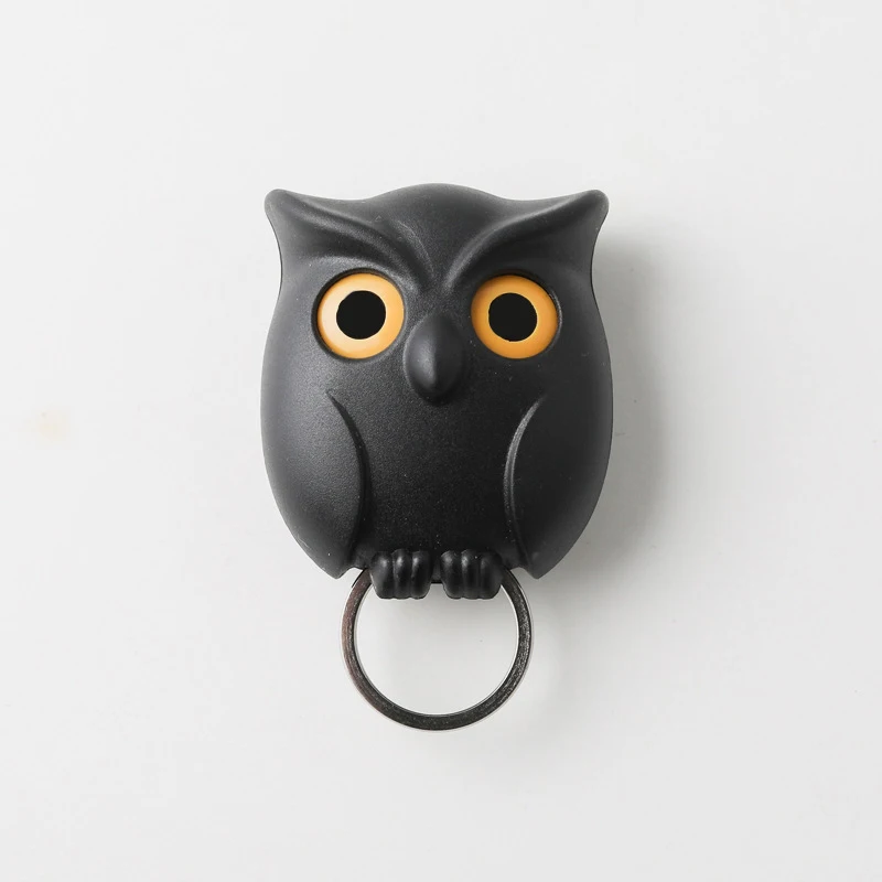 

Креативный настенный магнитный держатель для ключей в виде совы, магнитный держатель для ключей, вешалка для ключей, крючок для подвешивания ключей, украшение для дома