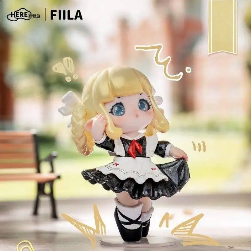 Фото Фигурки FIILA Blind Box: Серия Qimengdao Global Study Tour – Милые аниме-куклы, модные игрушки, декор для рабочего стола, подарок для детей и любителей аниме №3