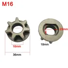 M10 M14 M16 Звездочка цепная пила Шестерня угловой шлифовальный кронштейн Запчасти для электроинструментов