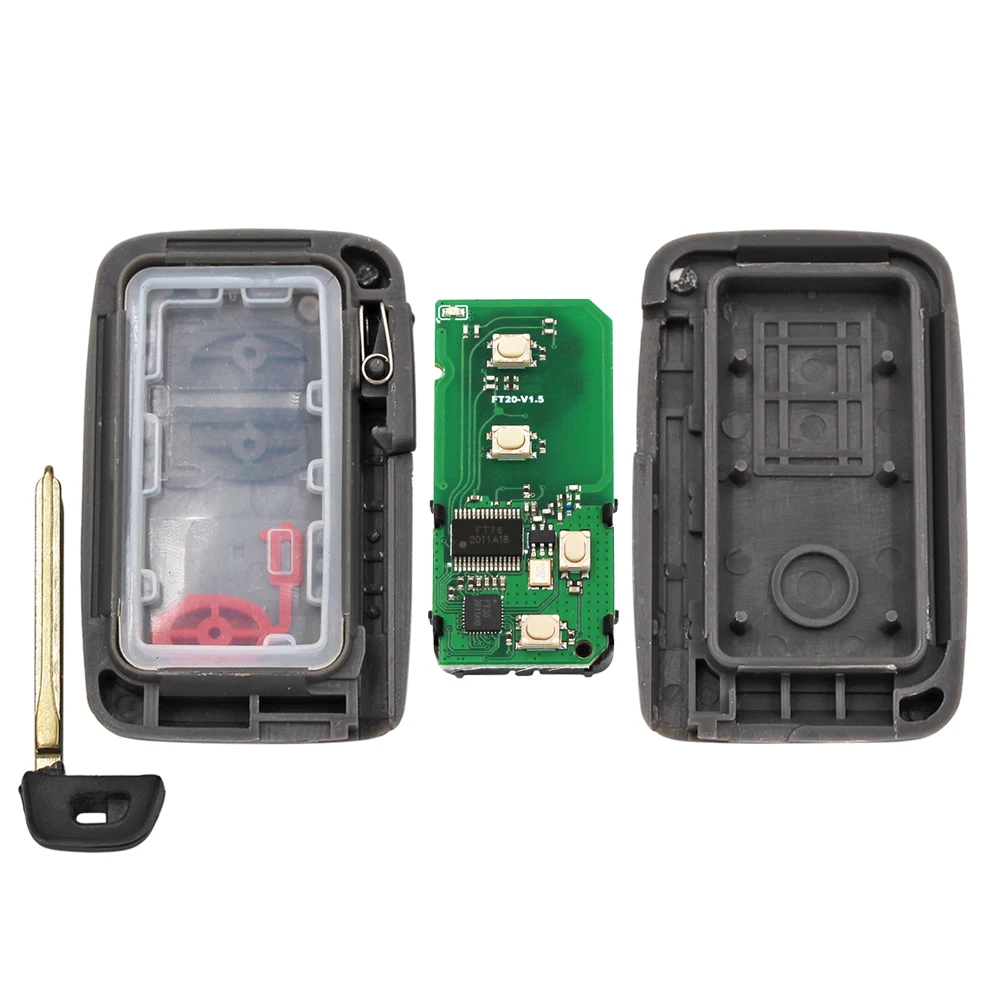 Безключевой Go Remote автомобильный смарт ключ-брелок ASK / FSK 433Mhz 4D Chip FCC ID: B77EA B53EA P1 98