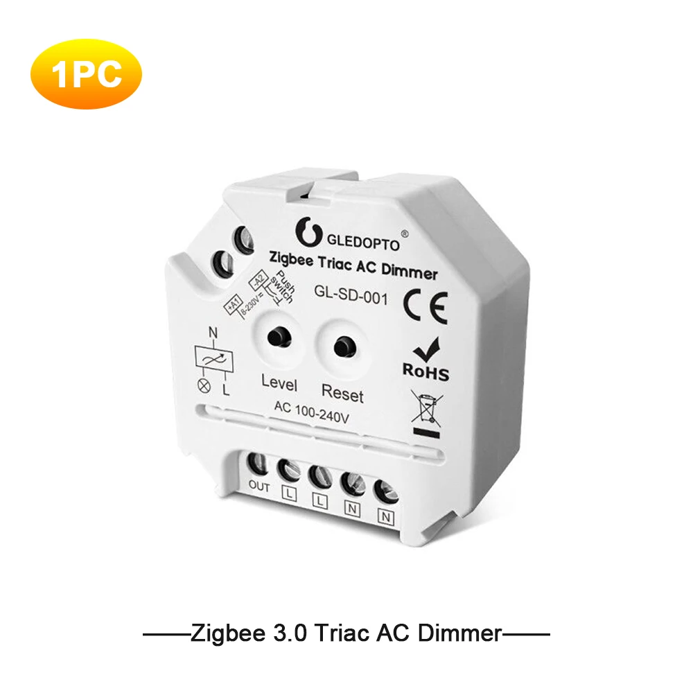 

GLEDOPTO Zigbee 3.0 RGB контроллер для галогеновых ламп