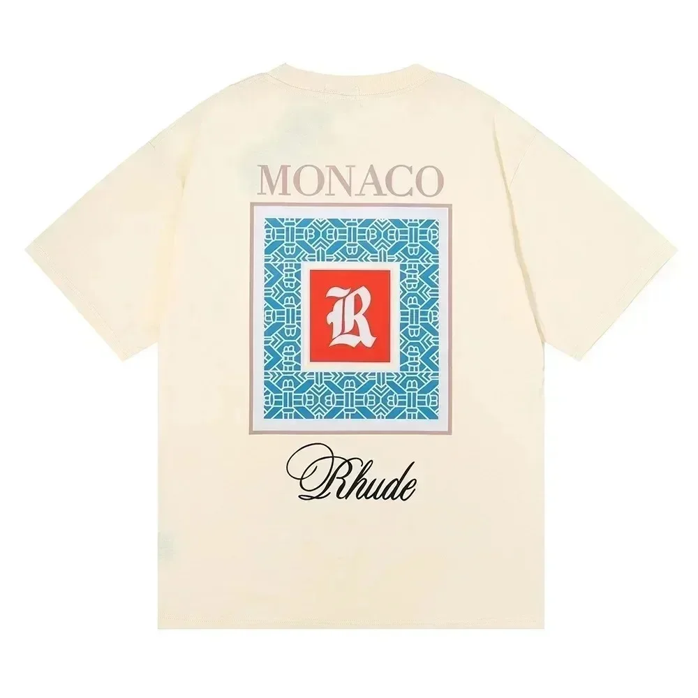 Футболка мужская с коротким рукавом хлопок оверсайз принтом кокоса и надписью