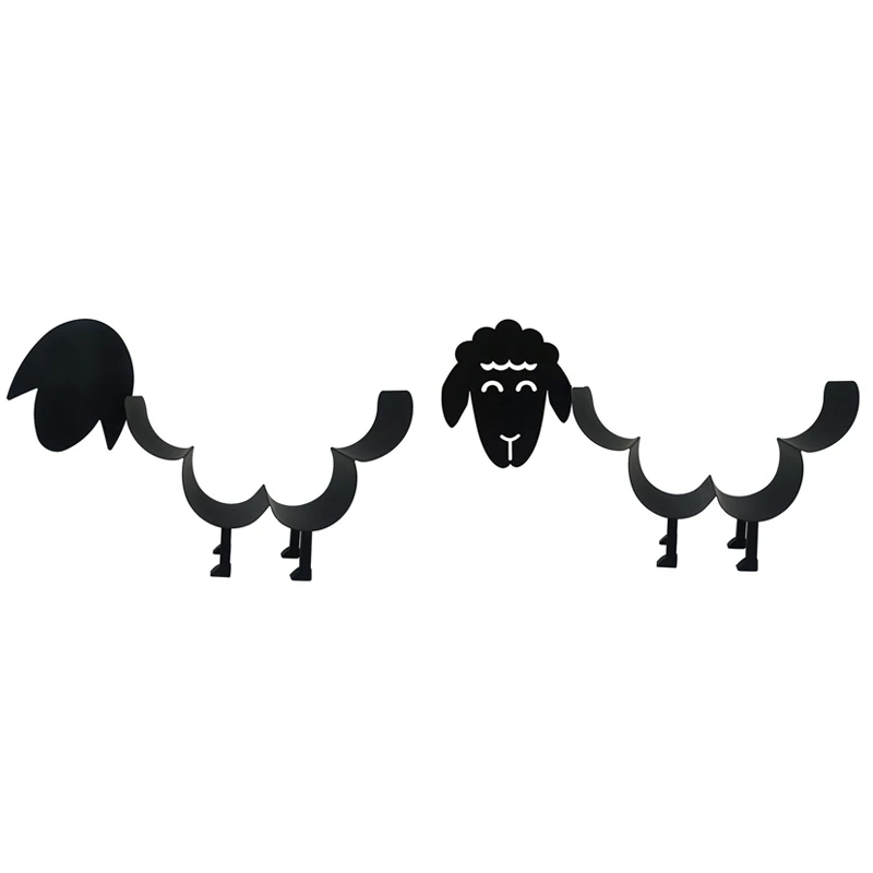 

Sheep Decorative Toilet Paper Holder Standing Bathroom Tissue Storage Toilet Roll Holder Paper Bathroom Iron Storage