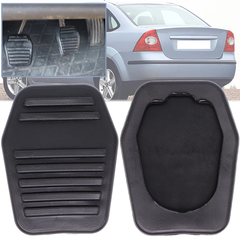 Для Ford Fiesta 5 Focus 1 2002 - 2005 KA 1996 2008 Cougar 1998-2001 FIGO 2011-защитная накладка на педаль тормоза
