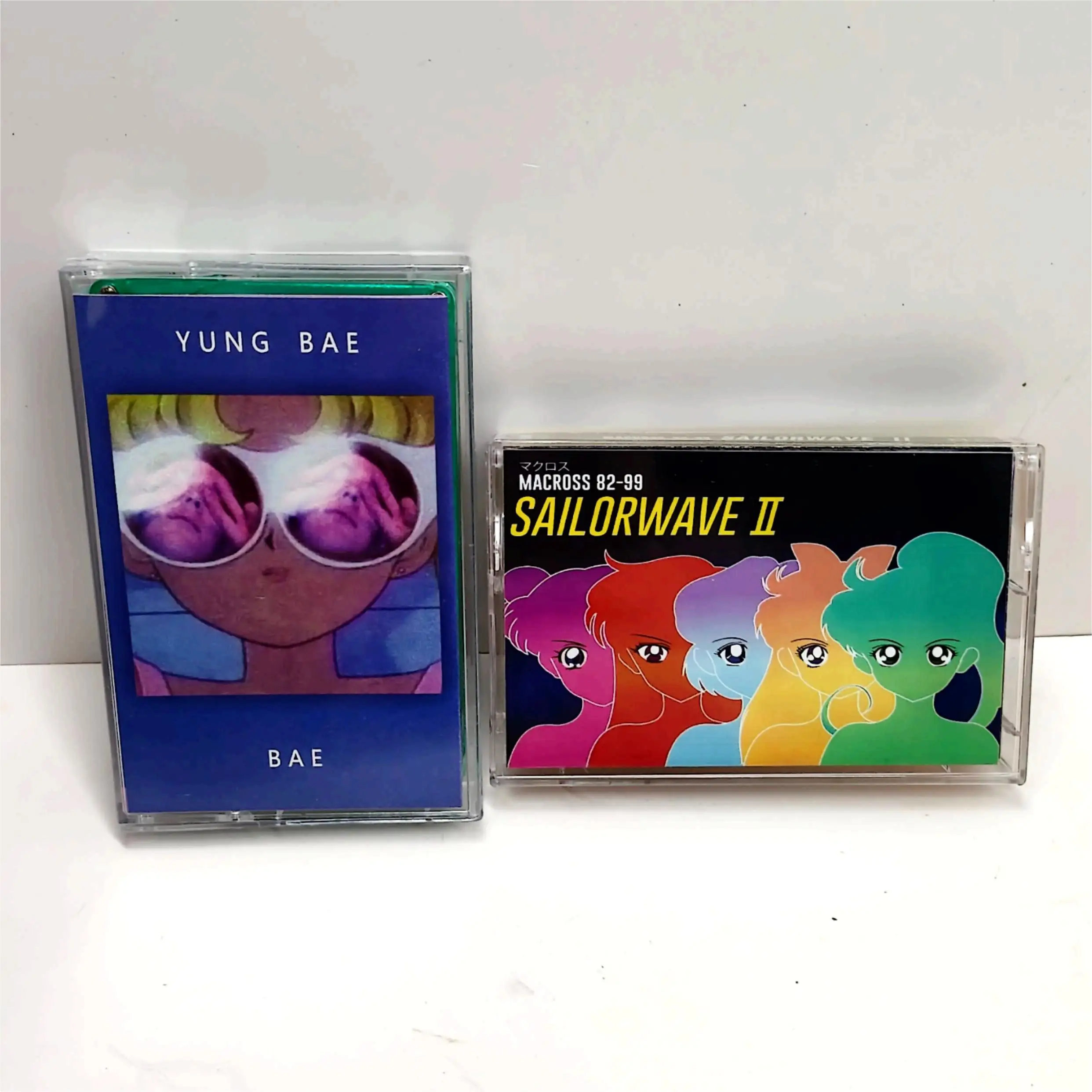 Фото City Pop Vaporwave MACROSS 82-99 Tsukino Usagi музыкальная лента Bae альбом SAILORWAVE II кассеты для косплея Walkman Soundtrack Box подарок №3