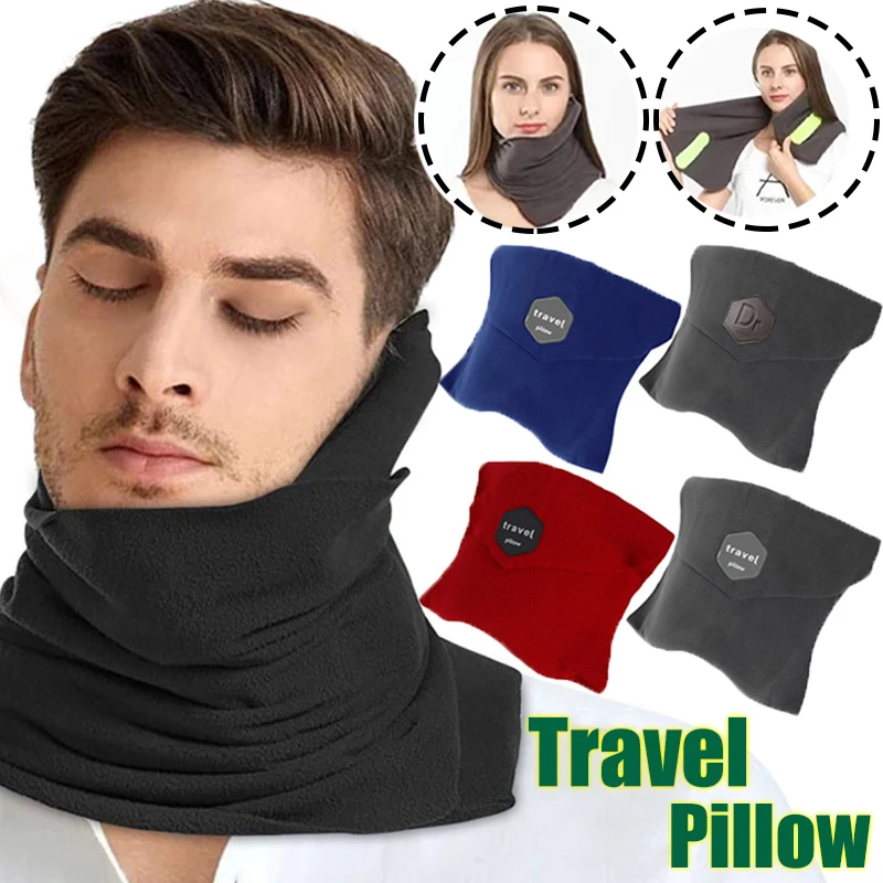 

Ортопедическая подушка для шеи, Удобная дорожная подушка в форме с для сна, для облегчения боли в шее, без надувной формы, в форме с, для облегчения боли в спине