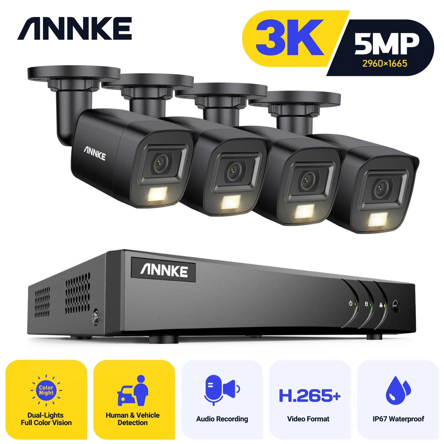 5 In1 H.265+ Dvr