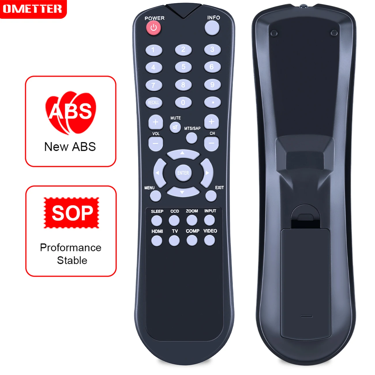 Пульт дистанционного управления, подходящий для Dynex XY-2200 TV, DX-L24-10A Black