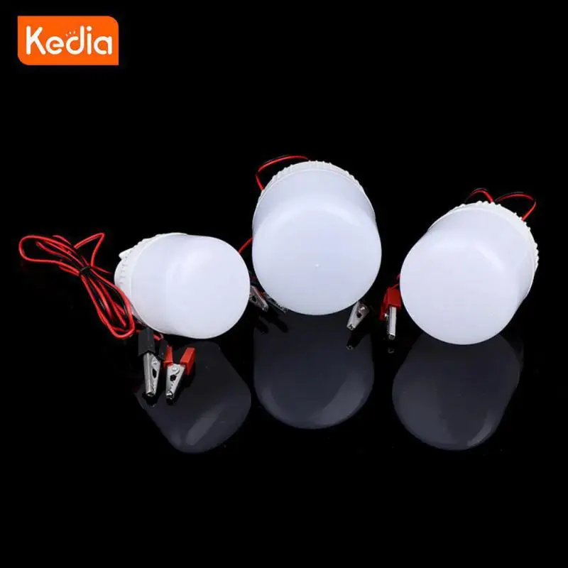 

2~100PCS Led Bombillas Chip Clamp Lamp 5w 9w 15w 20w 30w 40w Led Bulb 12v For Fishing Camping High-brightness Bulb Light
