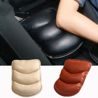 auto console central armrest soft pad cushion mat universal car seat box padding protective soft pu mats