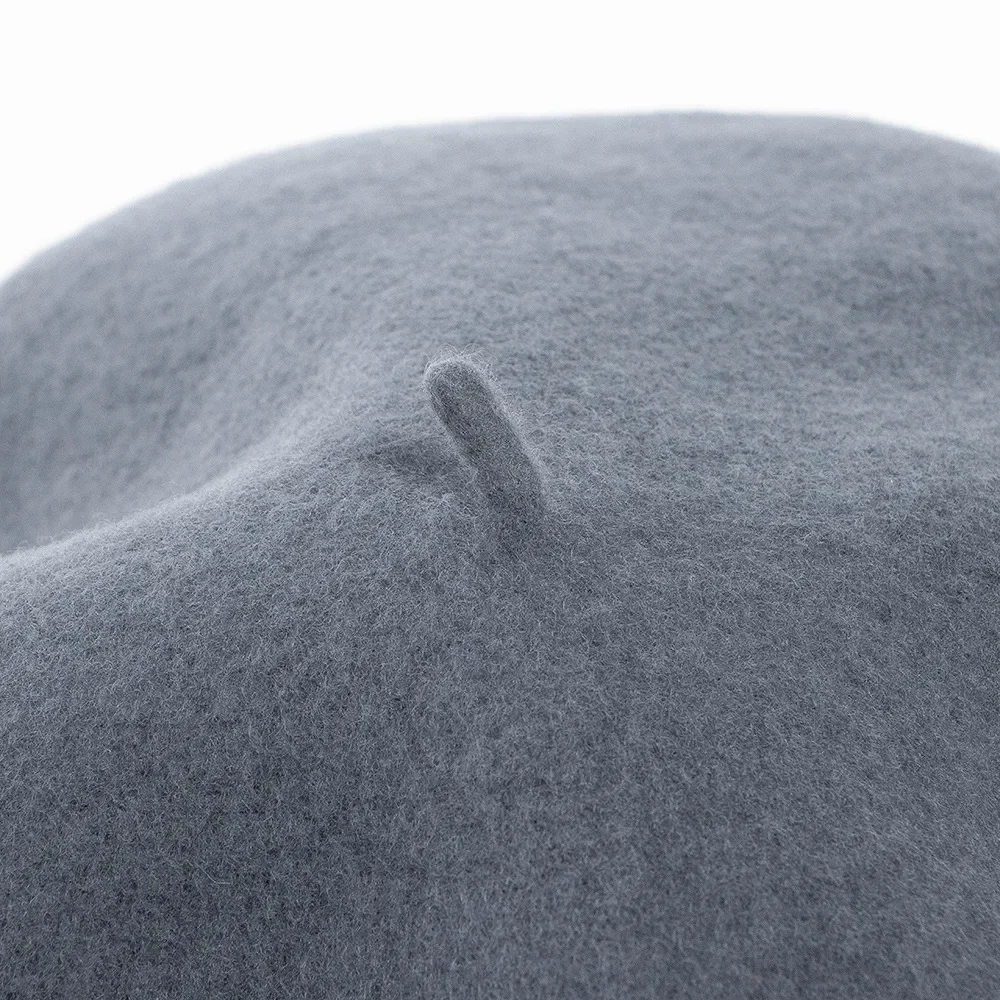 2024 Новые большие береты из 100% шерсти для женщин осень-зима большой берет 32 см