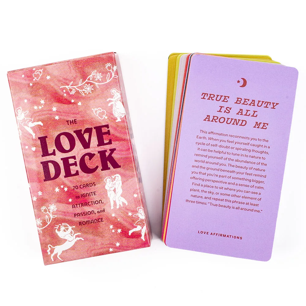 Карты-Таро с надписью The Love Deck 70 шт.
