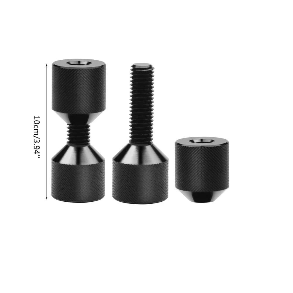 

1set 1/8inch 2 Hole Flange Alignment Pin 6061 Aluminum Construction 2 Hole Flange Alignment Pin Anodized Black Oxide Finish