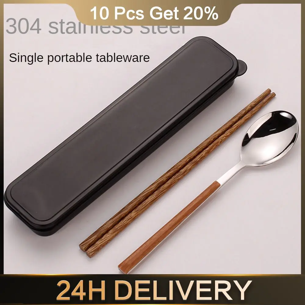 Kitchen Accessories Students Tableware Three-piece Set Porta