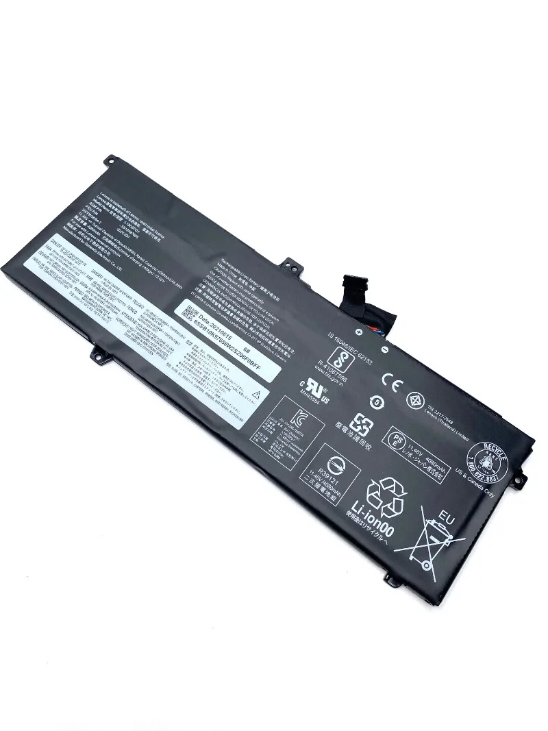 Новый оригинальный аккумулятор для ноутбука L18D6PD1 Lenovo ThinkPad X13 Yoga X390 X395 L18M6PD1 L18L6PD1