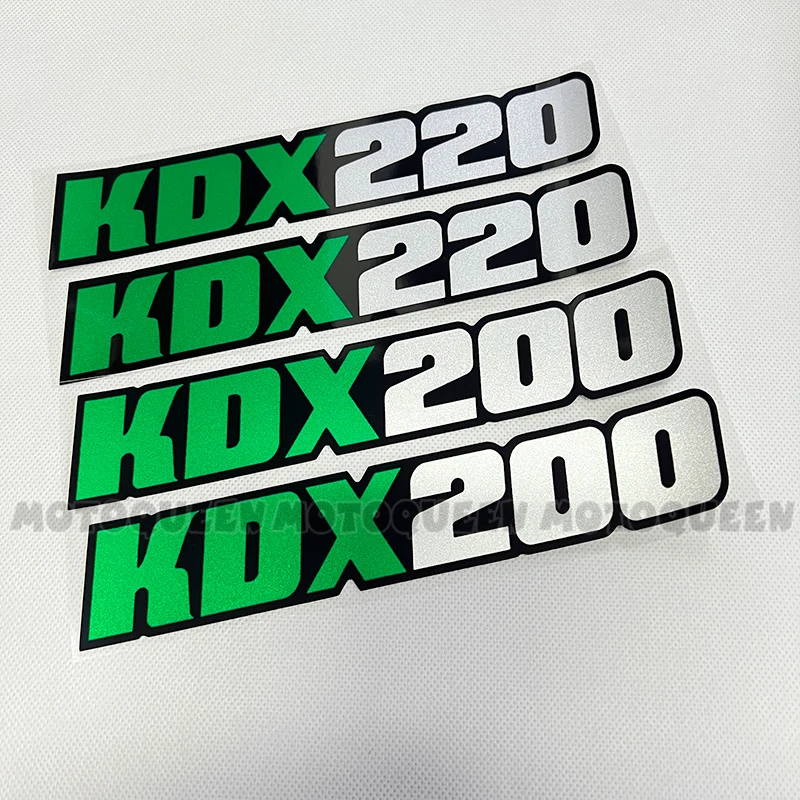 Наклейки для мотоциклов Kawasaki KDX 200 220: на шлем, колесные диски, топливный бак, боковые светоотражающие наклейки-декали (art.: 3920d9d85f2df) - 3920d9d85f2df