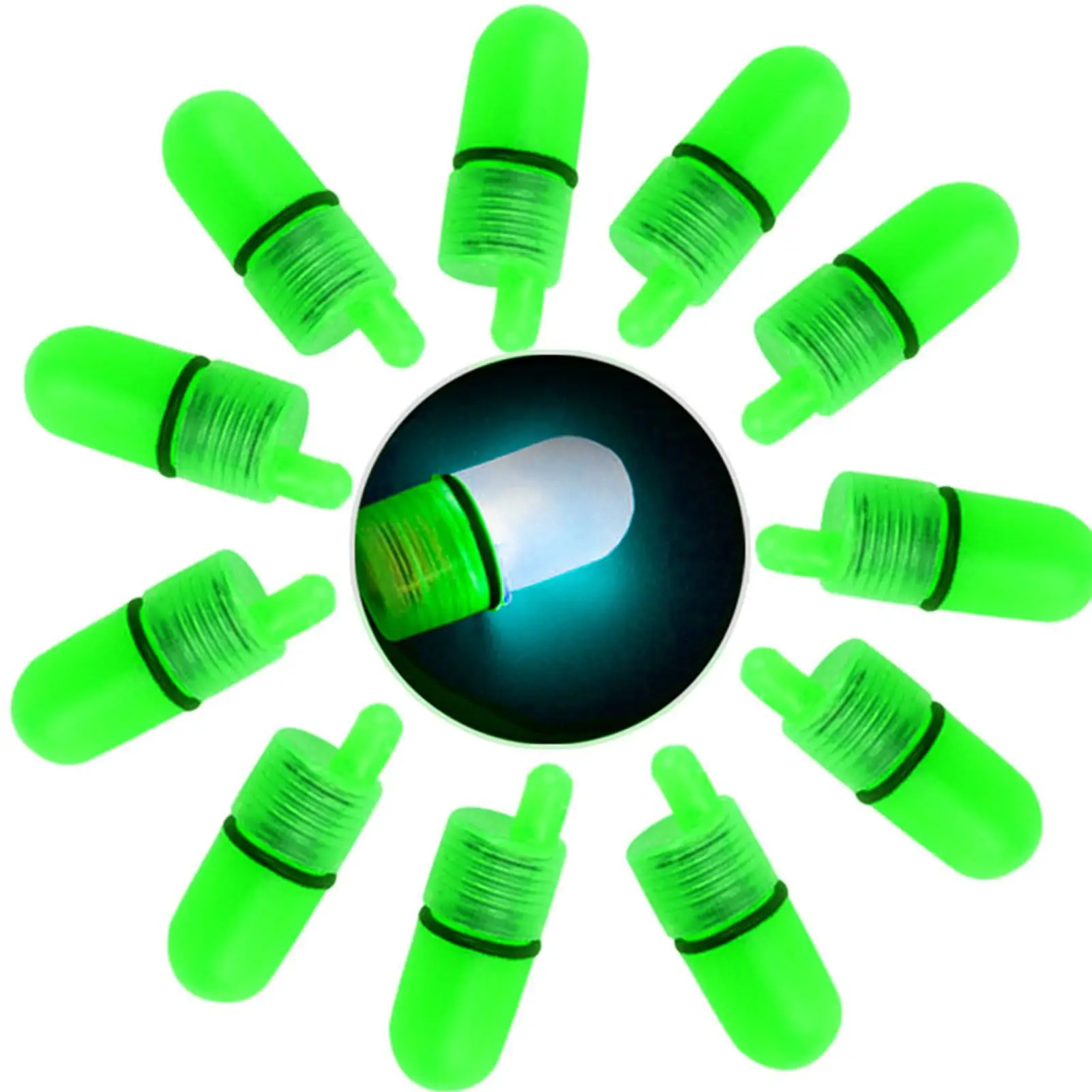 

Fishing Lure Fish Attractant Light Ergonomics Durable Clip Fishing Light for River Pond Fishing Using