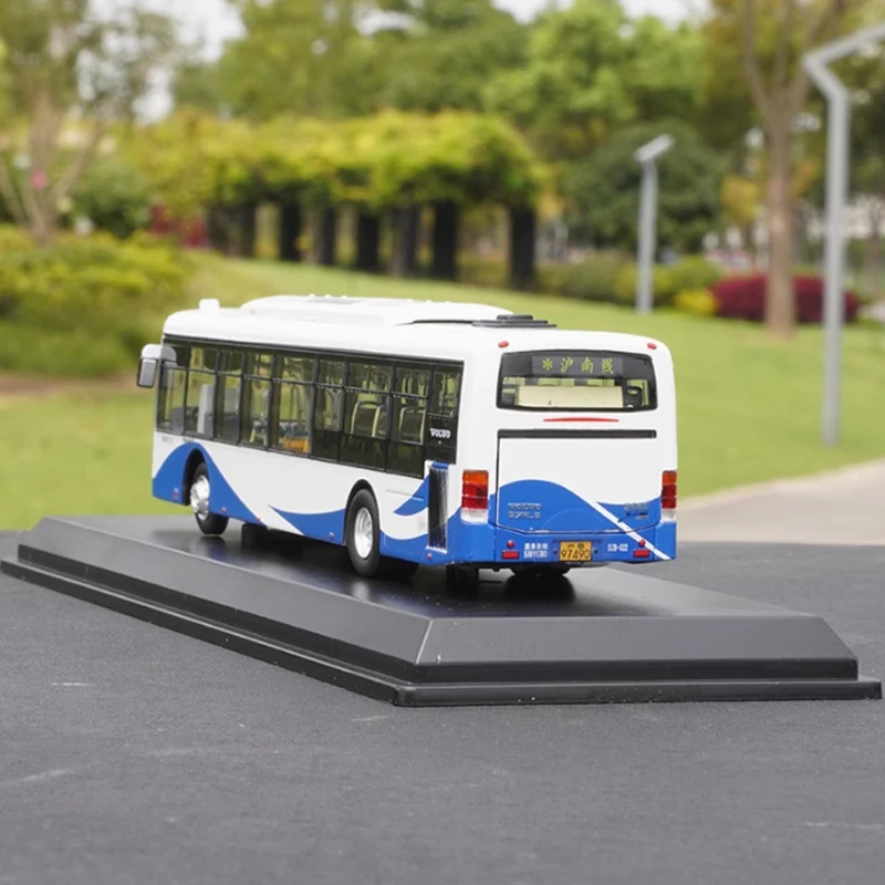 Литой под давлением масштаб 1:64 Shanghai SUNWIN B7RLE модель автобуса с низким входом