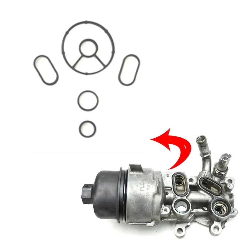 

Масляный радиатор двигателя масляный фильтр Корпус Прокладка для Galaxy Kuga I Mondeo IV S-Max Citroen C5 Peugeot 308 CC 508 2,0 HDI TDCI дизель