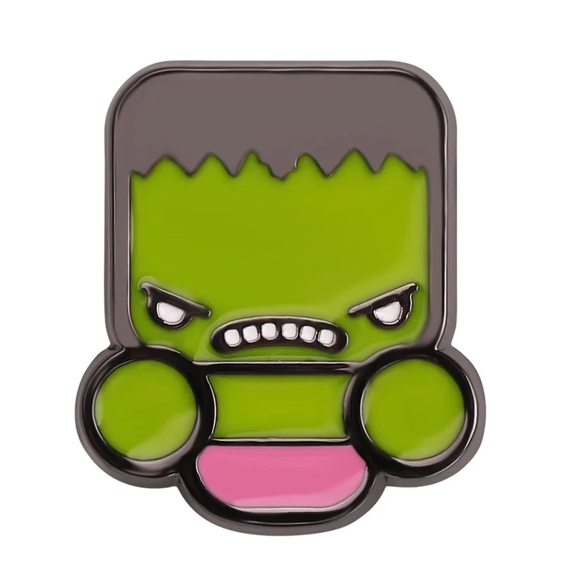 Брошь с эмалью мстители Капитан Америка | Украшения и аксессуары