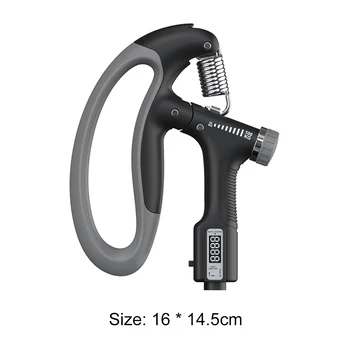 10-100kg Adjustable Hand Grips Strengthener Countable Grip Arm Muscle Wrist Training Hand Grip Fitness Equipment Finger Massager 6