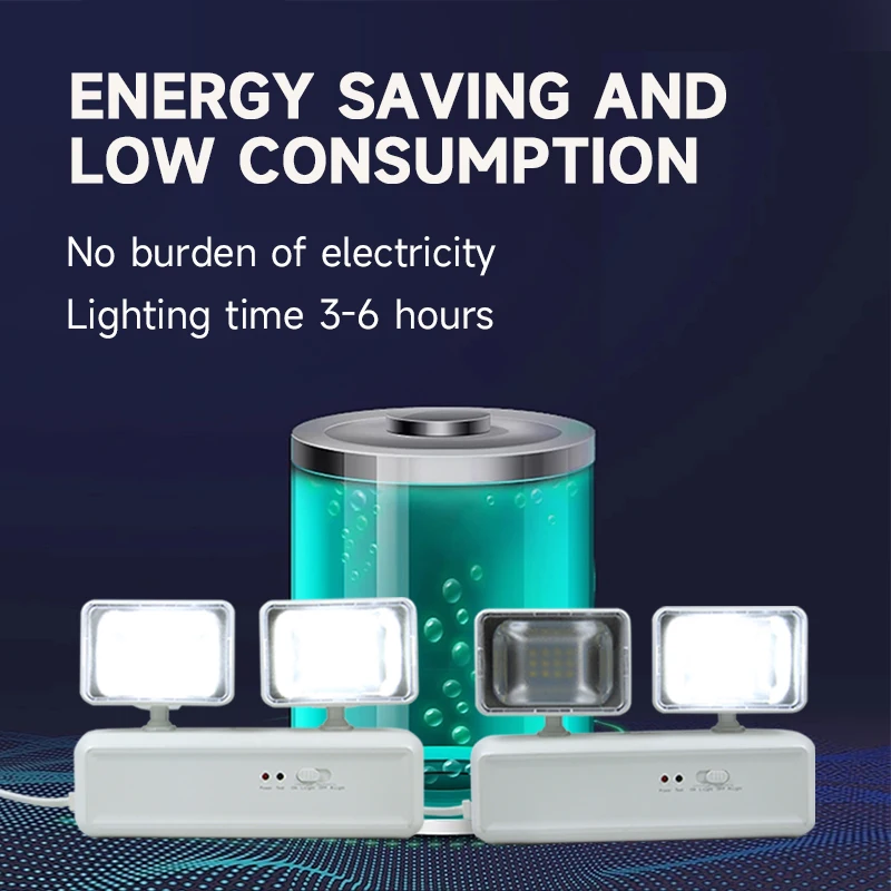 Вращающийся Настенный Светодиодный Светильник Аварийное Перезаряжаемое