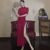 2022 fairy ancient chinese costume qipao dress women retro princess festival outfit folk stage performance dance costume qipao